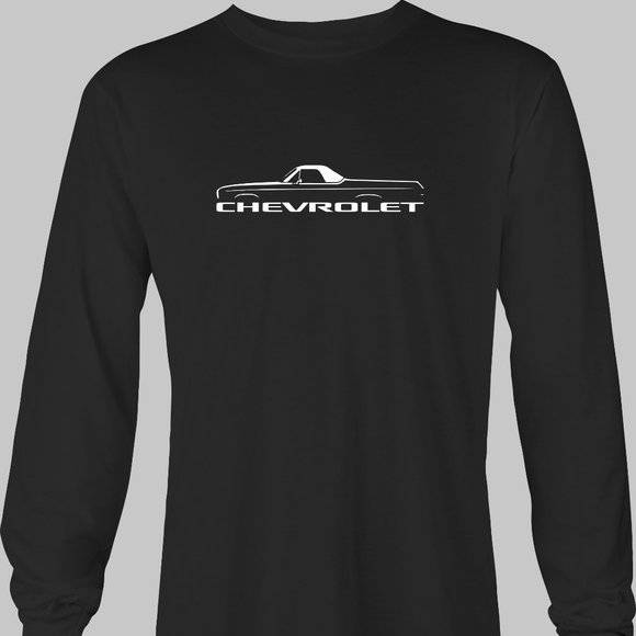 68-70 Chevrolet El Camino Long Sleeve T-Shirt - ss chevelle nova impala camaro - Picture 4 of 5